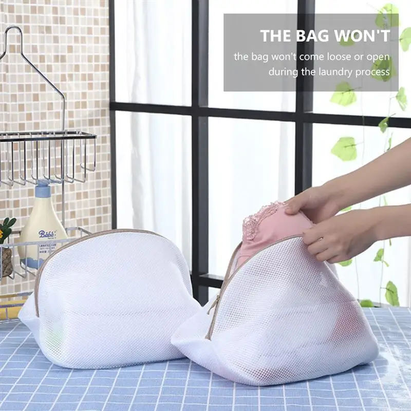 2pcs Polyester Mesh Laundry Bag Polyester Washing Net Bag For Underwear Sock Washing Machine Pouch Clothes Bra Bags wholesale
2pcs Polyester Mesh Laundry Bag Polyester Washing Net Bag For Underwear Sock Washing Machine Pouch Clothes Bra Bags wholesale