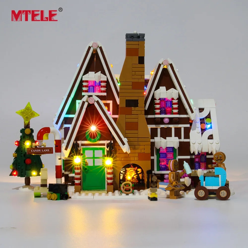 MTELE Brand LED Light Up Kit For Creator Gingerbread House Lighting Set Compatile With 10267
MTELE Brand LED Light Up Kit For Creator Gingerbread House Lighting Set Compatile With 10267