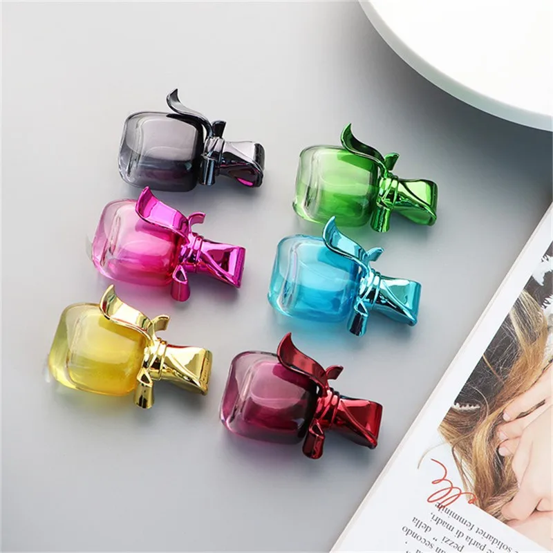 

1PC 15ml Glass Empty Perfume Bottles Spray Atomizer Refillable Bottle Scent Case with Travel Size Portable