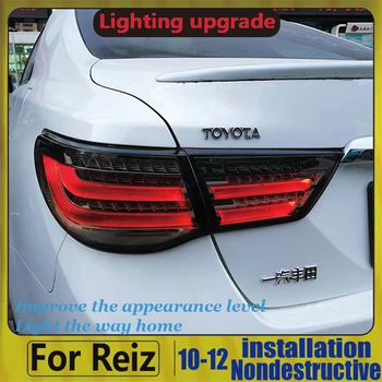 For Toyota Reiz Mark X LED Taillights 2009-2012 Year LED Back Lamp With Parking light Reverse Lights Smoke Black
For Toyota Reiz Mark X LED Taillights 2009-2012 Year LED Back Lamp With Parking light Reverse Lights Smoke Black
