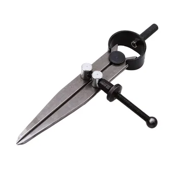 Divider Wheel Compass Leather Stitch Hole Distance Measure Compass Leather Divider Tool Carbon Steel Scriber
Divider Wheel Compass Leather Stitch Hole Distance Measure Compass Leather Divider Tool Carbon Steel Scriber