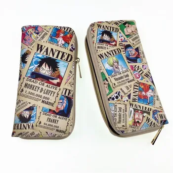ONE PIECE Men Women Long Wallet Faux Leather/PU Zipper Coin Purse Unisex Wallets ID/Credit Card Holder 
ONE PIECE Men Women Long Wallet Faux Leather/PU Zipper Coin Purse Unisex Wallets ID/Credit Card Holder