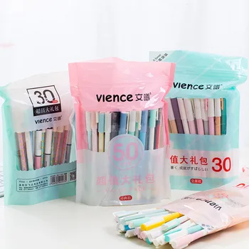 50 pcs/set 0.38/0.5mm Large Capacity Gel Pen Cute Student Blue Red Black Ink Pens Writing Stationery School Office Supplies
50 pcs/set 0.38/0.5mm Large Capacity Gel Pen Cute Student Blue Red Black Ink Pens Writing Stationery School Office Supplies