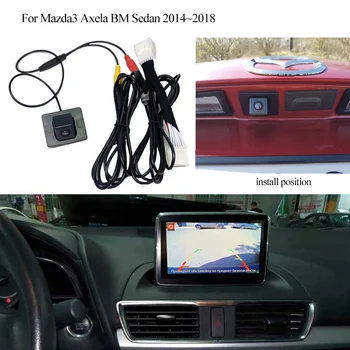 Car Rear View Reverse Camera RCA & Original Screen Compatible for Mazda 3 Mazda3 Axela BM Sedan 2014~2018
Car Rear View Reverse Camera RCA & Original Screen Compatible for Mazda 3 Mazda3 Axela BM Sedan 2014~2018