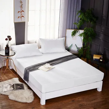 White Cotton Terry Cloth Waterproof Bed Sheet Breathable Anti-Mite Hotel Mattress Cover Elastic Band Protective Cover 180x200cm
White Cotton Terry Cloth Waterproof Bed Sheet Breathable Anti-Mite Hotel Mattress Cover Elastic Band Protective Cover 180x200cm