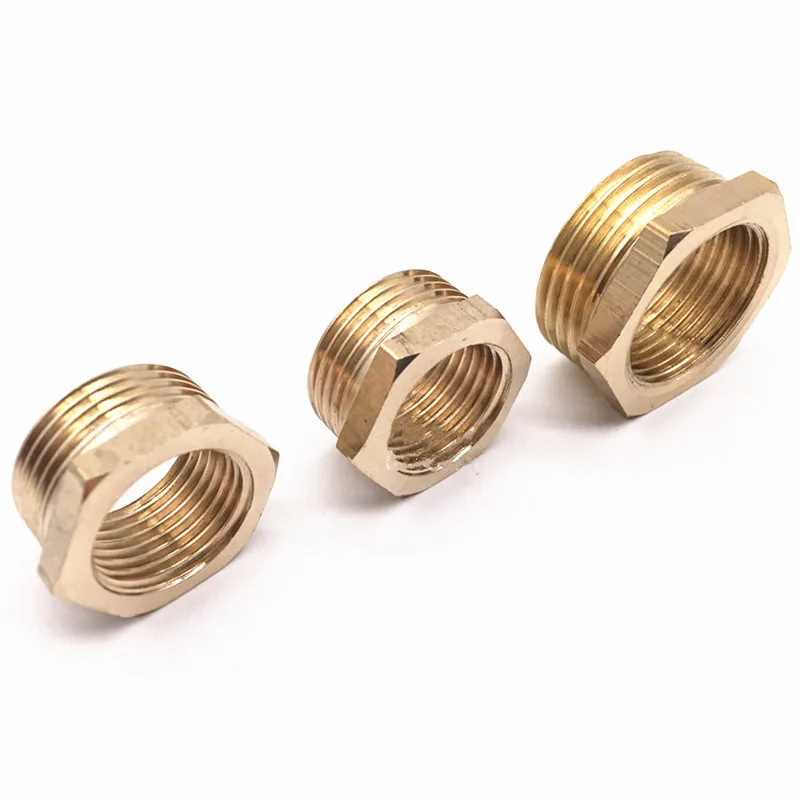1/8" 1/4" 3/8" 1/2" 3/4" 1" BSP Male To Female Thread Brass Reducer Bushing Reducing Pipe Fitting Coupler Connector Adapter
1/8" 1/4" 3/8" 1/2" 3/4" 1" BSP Male To Female Thread Brass Reducer Bushing Reducing Pipe Fitting Coupler Connector Adapter