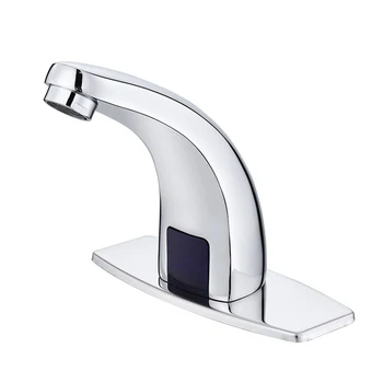 Brass Plating Chromium Induction Hand Washer Automatic Hands Touch Free Infrared Sensor Faucet Bathroom Sink Tap Cold Water
Brass Plating Chromium Induction Hand Washer Automatic Hands Touch Free Infrared Sensor Faucet Bathroom Sink Tap Cold Water