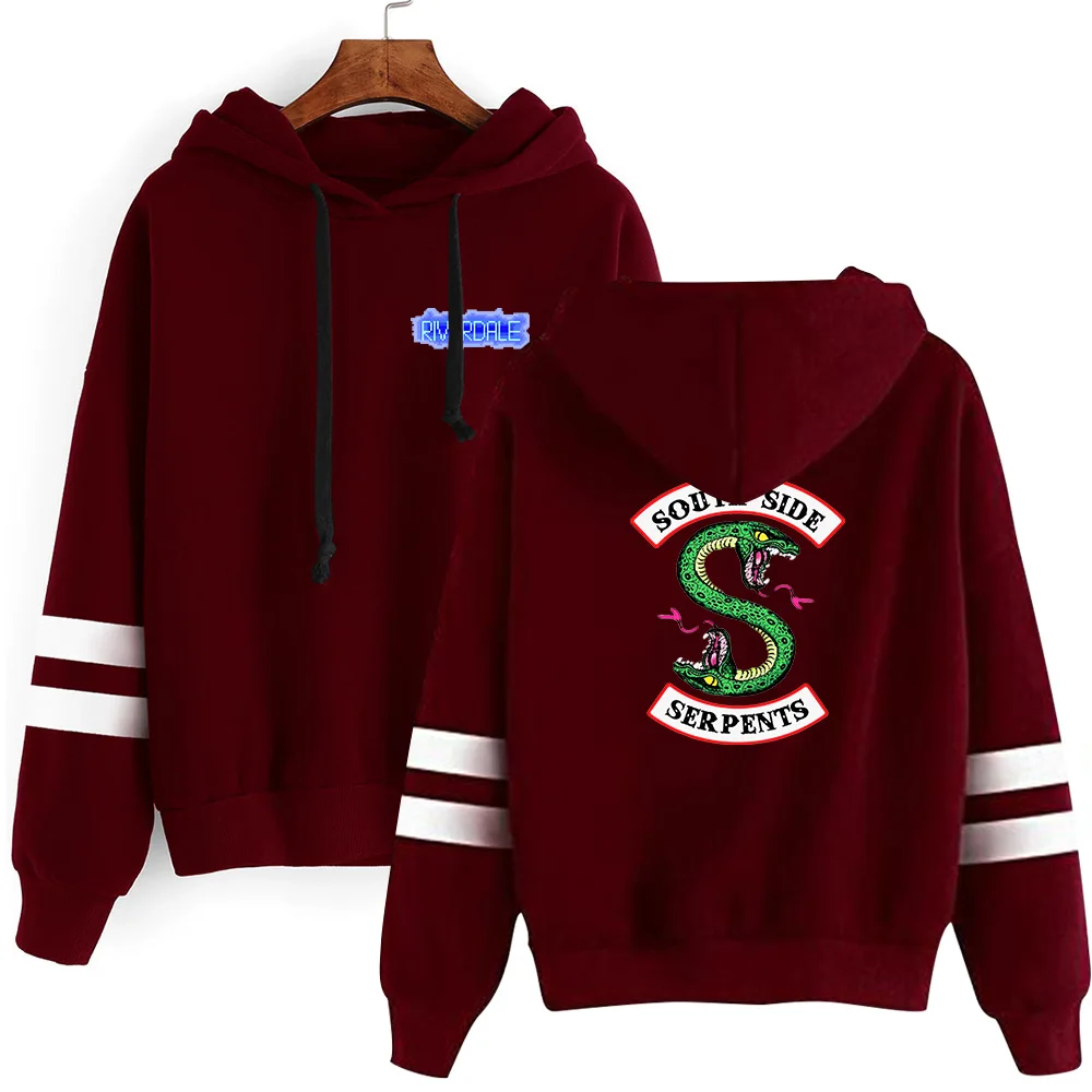 Riverdale hoodies Sweatshirt Rod sleeve Sweatshirt 2D Two bar Trend Style Polyester hoodies Sweatshirt unisex Material
Riverdale hoodies Sweatshirt Rod sleeve Sweatshirt 2D Two bar Trend Style Polyester hoodies Sweatshirt unisex Material
