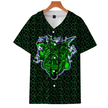 Saint Patrick's Day Print Baseball Jacket Men/Women Summer Fashion Casual Harajuku Soft Short Sleeve Jacket Hot Sale
Saint Patrick's Day Print Baseball Jacket Men/Women Summer Fashion Casual Harajuku Soft Short Sleeve Jacket Hot Sale