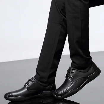 Grain Leather Casual Shoes Men Fashion Handmade Men Shoes Flats Breathable Lace-up Outdoor Loafers Moccasins Sneakers
Grain Leather Casual Shoes Men Fashion Handmade Men Shoes Flats Breathable Lace-up Outdoor Loafers Moccasins Sneakers