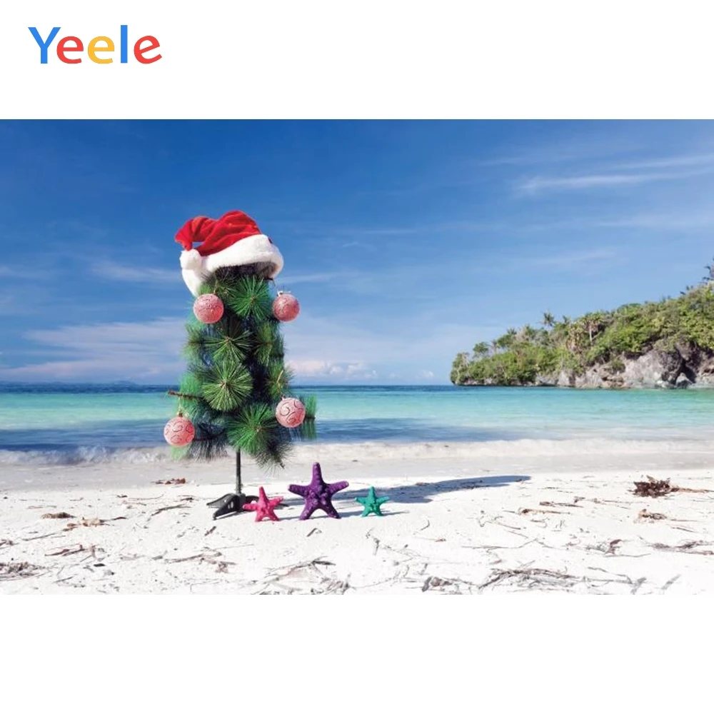 Christmas Tree Hat starfish Beach Mountain Sea Sky Decor Backdrop Photography Custom Photographic Background For Photo Studio
Christmas Tree Hat starfish Beach Mountain Sea Sky Decor Backdrop Photography Custom Photographic Background For Photo Studio