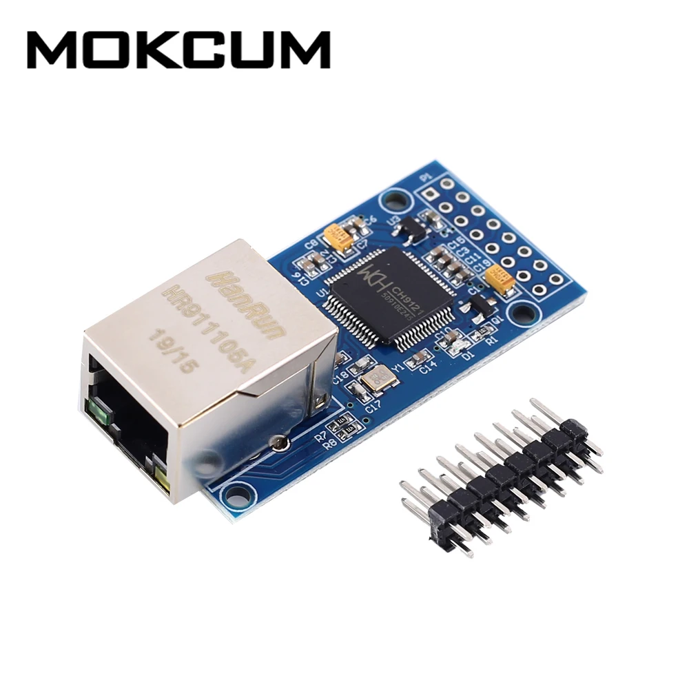 DC 3.3V 5V CH9121 Ethernet Network Module UART to RJ45 Converter TCP/IP 100M 802.3
DC 3.3V 5V CH9121 Ethernet Network Module UART to RJ45 Converter TCP/IP 100M 802.3