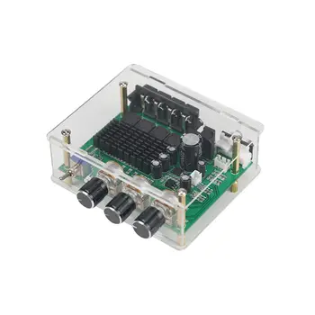 Tpa3116D2 80Wx2 Stereo Amplifier o Board Tpa3116 Digital Amplifier Sound Preamplifier Tone High Power Dc12-24V With Shell
Tpa3116D2 80Wx2 Stereo Amplifier o Board Tpa3116 Digital Amplifier Sound Preamplifier Tone High Power Dc12-24V With Shell