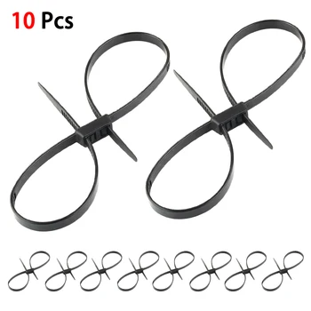 10Pcs Double Flex Zip Tie Cuff Self Locking Cuff Black White Restraints Disposable Plastics Locking Restraint Cable Ties
10Pcs Double Flex Zip Tie Cuff Self Locking Cuff Black White Restraints Disposable Plastics Locking Restraint Cable Ties