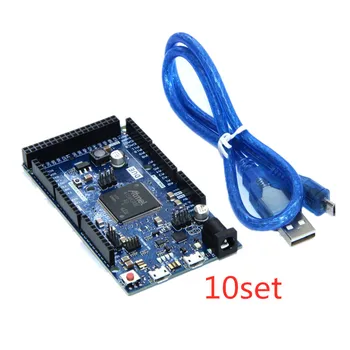 10Set for arduino Due 2012 R3 ARM Version Main Control Board SAM3X8E 32-bit ARM Cortex-M3 / Mega2560 R3 Duemilanove Module
10Set for arduino Due 2012 R3 ARM Version Main Control Board SAM3X8E 32-bit ARM Cortex-M3 / Mega2560 R3 Duemilanove Module