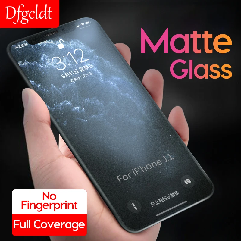 Matte Film No Fingerprint for iPhone 11 Pro Max XR X XS Max Tempered Glass 9H Full Cover Frosted Glass for iPhone 6 6s 7 8 Plus
Matte Film No Fingerprint for iPhone 11 Pro Max XR X XS Max Tempered Glass 9H Full Cover Frosted Glass for iPhone 6 6s 7 8 Plus