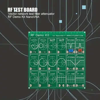 RF Test Board PCB Board Filter Attenuator RF Demo Kit Vector Network Analyzer Electronic Components for VNA-F NanoVNA
RF Test Board PCB Board Filter Attenuator RF Demo Kit Vector Network Analyzer Electronic Components for VNA-F NanoVNA
