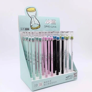 1 Pcs Cartoon 0.5mm Time Hourglass Gel Pens Black Ink Signature Pens for Student Office School Student Prizes Korean Stationery 
1 Pcs Cartoon 0.5mm Time Hourglass Gel Pens Black Ink Signature Pens for Student Office School Student Prizes Korean Stationery