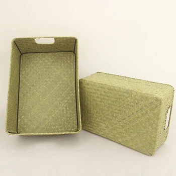 1pc Organizer Seagrass Storage Basket Home Organizing Rack Hand Weaving Storage Basket Hamper Display
1pc Organizer Seagrass Storage Basket Home Organizing Rack Hand Weaving Storage Basket Hamper Display