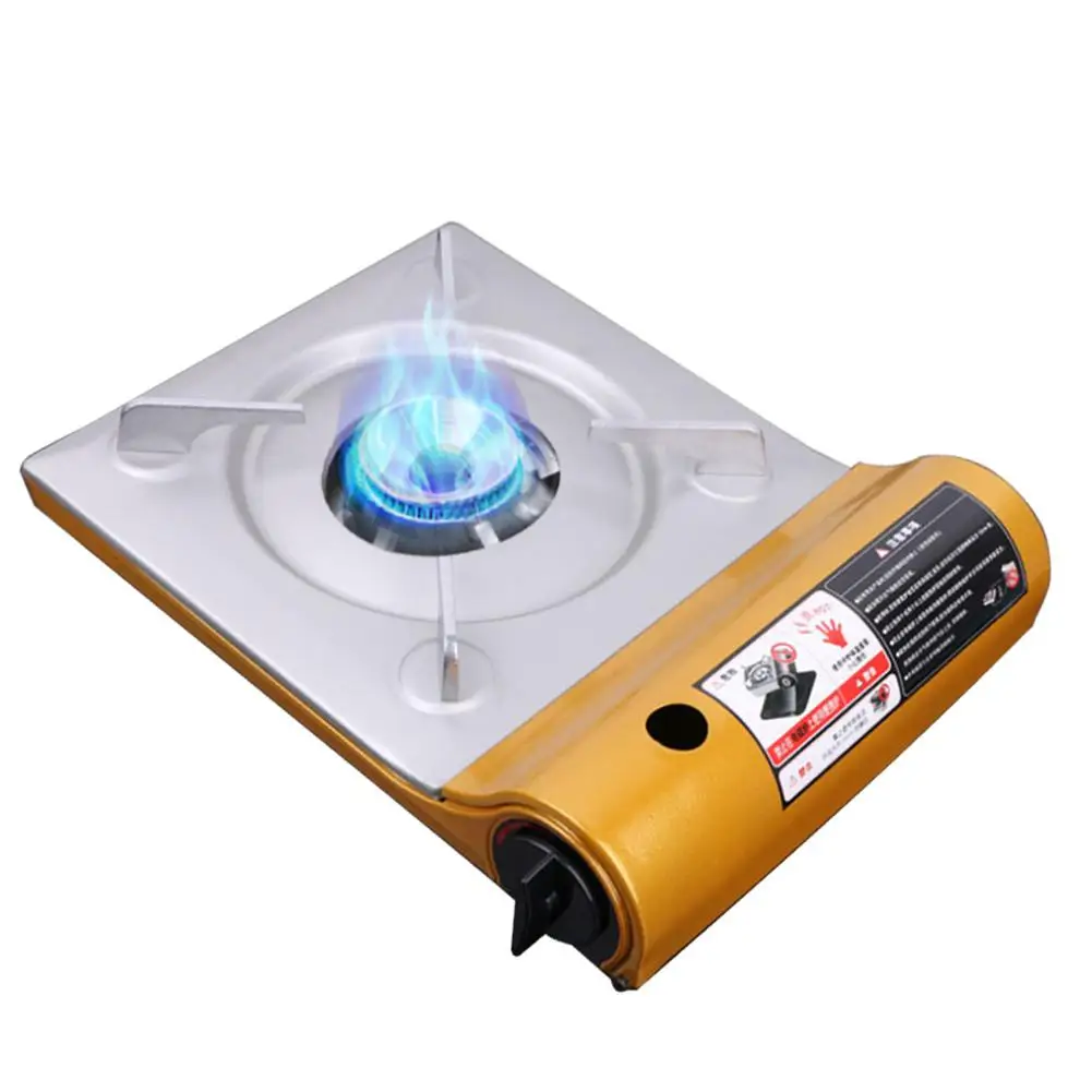 

Small Outdoor Cassette Butane Burner Stove Gas Stove Portable Picnic Cassette Stove Cass Furnace Cooktop Burner Cooking Equip