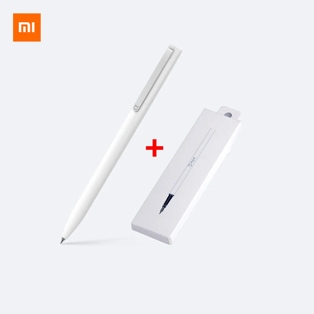 Original Xiaomi Mijia Sign Pen MI Pen 9.5mm Signing Pen PREMEC Smooth Switzerland Refill MiKuni Japan Ink Black/Blue Best Gift
Original Xiaomi Mijia Sign Pen MI Pen 9.5mm Signing Pen PREMEC Smooth Switzerland Refill MiKuni Japan Ink Black/Blue Best Gift
