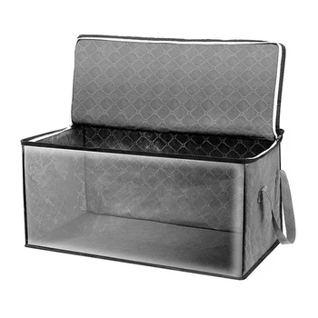 Non-woven Space Saver Clothes Quilt Blanket Storage Bag Box Organizer Portable To Store Clothes, Books, Toys, Snacks And Other
Non-woven Space Saver Clothes Quilt Blanket Storage Bag Box Organizer Portable To Store Clothes, Books, Toys, Snacks And Other