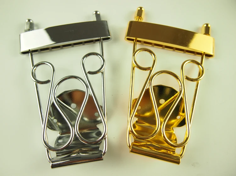 2pcs Jazz guitar string device Jazz guitar fixed bridge Flower basket bridge Fixed bridge Silver gold 
2pcs Jazz guitar string device Jazz guitar fixed bridge Flower basket bridge Fixed bridge Silver gold