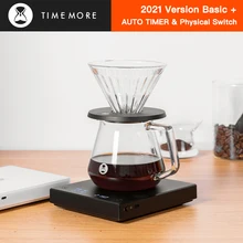 TIMEMORE 2021 Black Mirror Basic+ Electronic Scale Built-in Auto Timer Pour Over Espresso Smart Coffee Scale Kitchen Scales 2kg TIMEMORE 2021 Black Mirror Basic+ Electronic Scale Built-in Auto Timer Pour Over Espresso Smart Coffee Scale Kitchen Scales 2kg