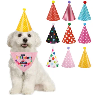 10 Set of Dog Birthday Bandana Scarfs with Cute Doggie Birthday Party Hat
10 Set of Dog Birthday Bandana Scarfs with Cute Doggie Birthday Party Hat