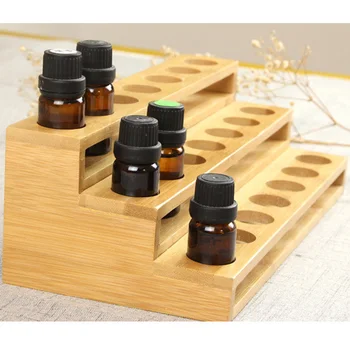 30ml Organizer Display Practical 18 Slots Showing Bamboo Stand Space Saving For Essential Oil Storage Rack Ladder Type Desktop
30ml Organizer Display Practical 18 Slots Showing Bamboo Stand Space Saving For Essential Oil Storage Rack Ladder Type Desktop