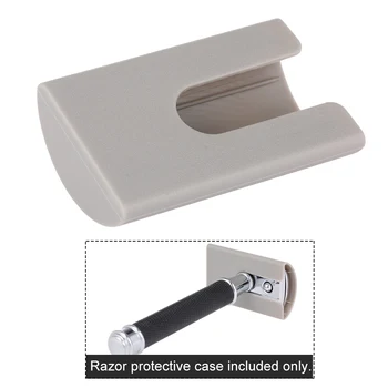 Plastic Double Edge Razor Head Sleeve Long Handle Razor Protective Case Fits All Safety Razor Heads
Plastic Double Edge Razor Head Sleeve Long Handle Razor Protective Case Fits All Safety Razor Heads