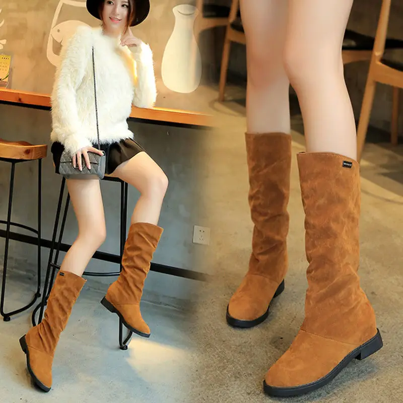 2019 autumn and winter new Korean version of the flat boots thin skinny women's boots flat knight boots plus velvet shoes
2019 autumn and winter new Korean version of the flat boots thin skinny women's boots flat knight boots plus velvet shoes