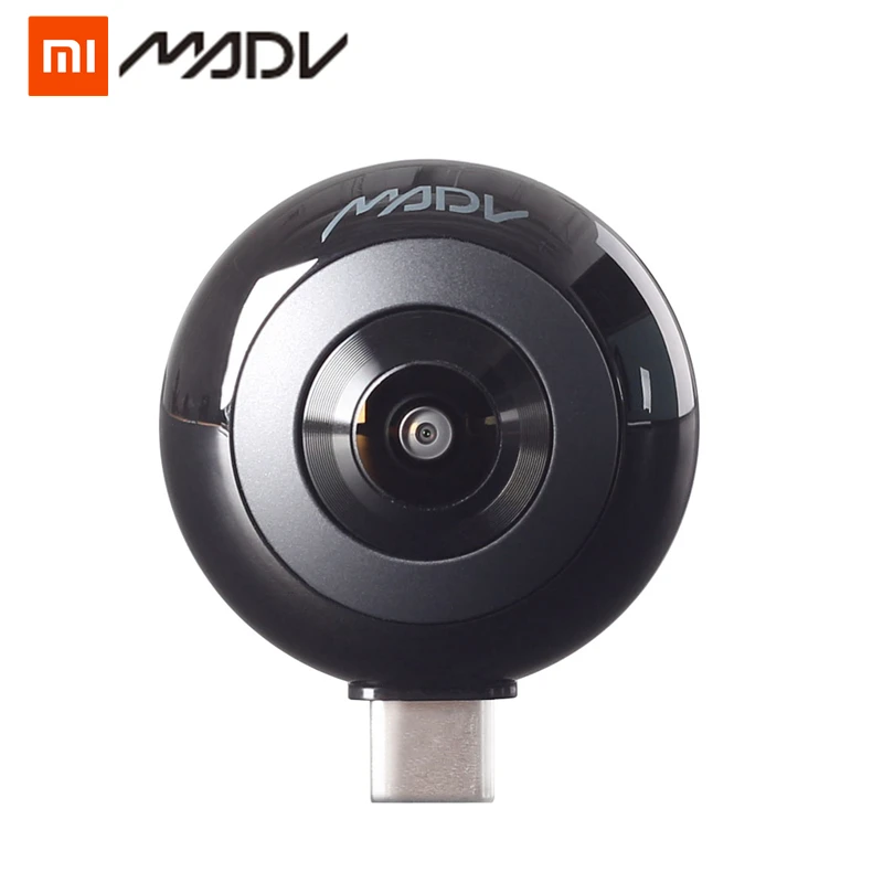 Xiaomi MADV Mini 13MP CMOS Sensor 360 Degree Panorama Camera VR for Huawei Android Smart Mobile Poco Phone Pocophone F1 Type C
Xiaomi MADV Mini 13MP CMOS Sensor 360 Degree Panorama Camera VR for Huawei Android Smart Mobile Poco Phone Pocophone F1 Type C