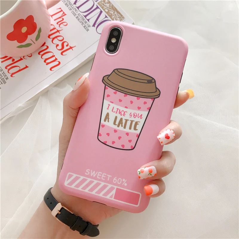 Latte coffee phone cases for iphone XS Max X XR XS case For iphone 7 8 6 6s Plus Milk tea soft tpu case back cover
Latte coffee phone cases for iphone XS Max X XR XS case For iphone 7 8 6 6s Plus Milk tea soft tpu case back cover