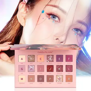 18 Color Exotic Style Matte Flash Eye Shadow Disc Mineral Professional Eye Shadow Powder Cosmetics Waterproof Eye Shadow Tray
18 Color Exotic Style Matte Flash Eye Shadow Disc Mineral Professional Eye Shadow Powder Cosmetics Waterproof Eye Shadow Tray