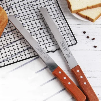 Stainless Steel Bread Knife Saw Cake Slicing Tool Baking Toast Knife Coarse Tooth Fine Tooth Cake Saw Knife Snack Dessert Slicer
Stainless Steel Bread Knife Saw Cake Slicing Tool Baking Toast Knife Coarse Tooth Fine Tooth Cake Saw Knife Snack Dessert Slicer