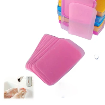 Travel Soap Paper Disposable Soap Paper Portable Hand Washing Slice Sheets Mini Soap Paper Random Color
Travel Soap Paper Disposable Soap Paper Portable Hand Washing Slice Sheets Mini Soap Paper Random Color