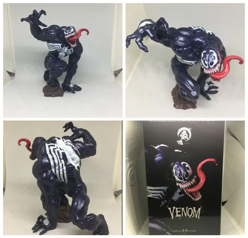 Marvel Series Howe Block Venom Spider-Man Venom Movable Joint Boxed Garage Kit
Marvel Series Howe Block Venom Spider-Man Venom Movable Joint Boxed Garage Kit