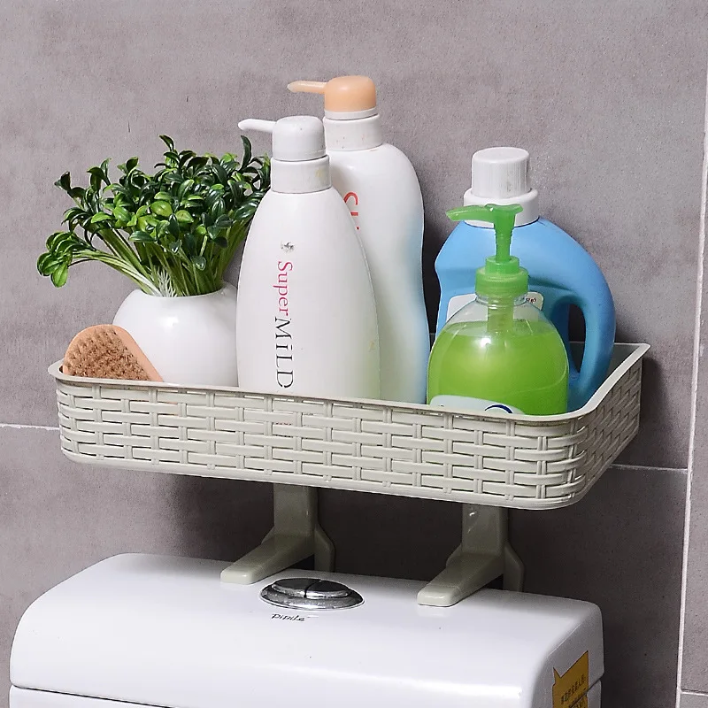 Sanqing Flower Creative Multi-functional Toilet Cover Storage Rack Seemless Hanging Organizing Rack Suction Wall Bathroom Shelf
Sanqing Flower Creative Multi-functional Toilet Cover Storage Rack Seemless Hanging Organizing Rack Suction Wall Bathroom Shelf
