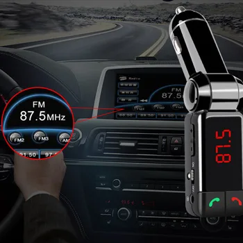 Car FM Modulator MP3 Player Handsfree Wireless Bluetooth Kit Fm Transmitter Led Car Mp3 Player USB Charger Car Accessories
Car FM Modulator MP3 Player Handsfree Wireless Bluetooth Kit Fm Transmitter Led Car Mp3 Player USB Charger Car Accessories