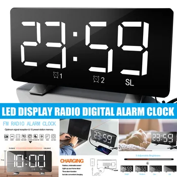 Chord Tone Alarm Clock LED Large Screen Display Portable Charging Subclock for Home Bedroom can CSV
Chord Tone Alarm Clock LED Large Screen Display Portable Charging Subclock for Home Bedroom can CSV