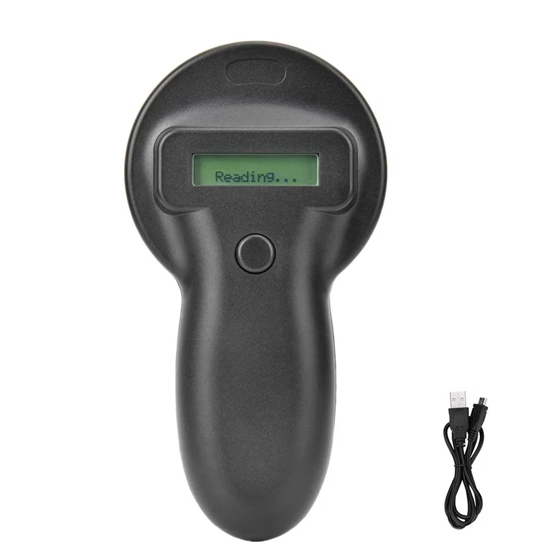 New 134.2KHz FDX-B Pet Microchip Portable RFID Scanner Animal RFID Tag Reade Scanner FDX-B Low Frequency Handheld RFID Reader
New 134.2KHz FDX-B Pet Microchip Portable RFID Scanner Animal RFID Tag Reade Scanner FDX-B Low Frequency Handheld RFID Reader