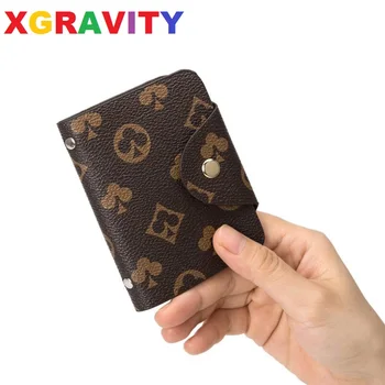 XGRAVITY Card Holder Men's Women's Bank Card Holder Multi-Card Slot Credit Card Holder Small and Simple Mini Card Holder h297
XGRAVITY Card Holder Men's Women's Bank Card Holder Multi-Card Slot Credit Card Holder Small and Simple Mini Card Holder h297