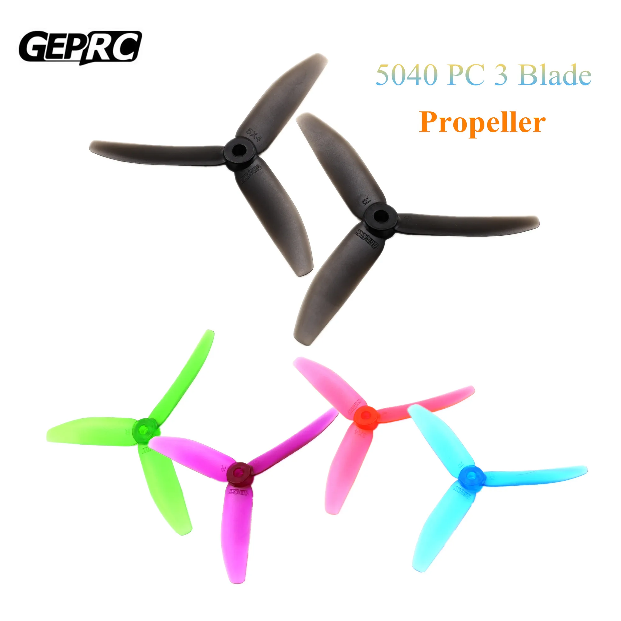 20pcs/10pairs GEPRC 5040 PC 3 Blade Propeller 5 inch Props CW/CCW For RC FPV Quadcopter
20pcs/10pairs GEPRC 5040 PC 3 Blade Propeller 5 inch Props CW/CCW For RC FPV Quadcopter