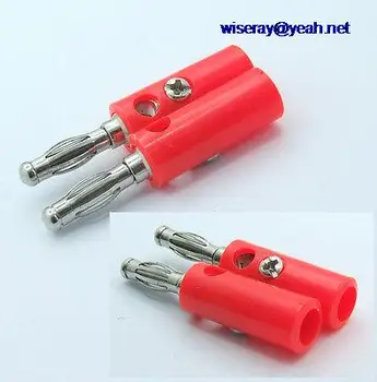 DHL/EMS 50*20 PCS Red 4mm Banana plug Binding Post for Power Amplifier Test Speaker Cables-A7
DHL/EMS 50*20 PCS Red 4mm Banana plug Binding Post for Power Amplifier Test Speaker Cables-A7