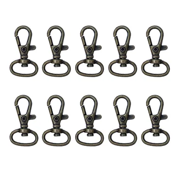 50PCS Metal Snap Hook Swivel Eye Trigger Clip Clasp Leather Craft Bag Strap Belt Webbing DIY Craft Backpack Parts Accessories
50PCS Metal Snap Hook Swivel Eye Trigger Clip Clasp Leather Craft Bag Strap Belt Webbing DIY Craft Backpack Parts Accessories