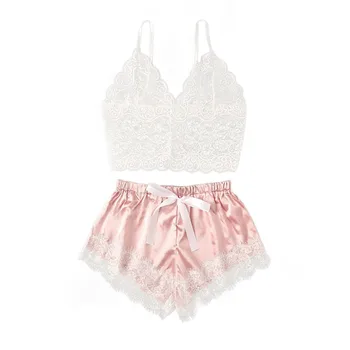 Women Lingerie Corset Lace Underwire Racy Muslin Sleepwear Underwear Tops+Briefs
Women Lingerie Corset Lace Underwire Racy Muslin Sleepwear Underwear Tops+Briefs