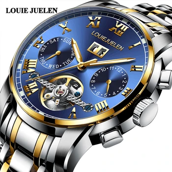Automatic Mechanical Men Watches 2020 Self-Wind Tourbillon Waterproof Date Week Fashion Classic Wrist Watches Relogio Masculino
Automatic Mechanical Men Watches 2020 Self-Wind Tourbillon Waterproof Date Week Fashion Classic Wrist Watches Relogio Masculino
