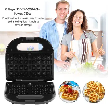 Household Electric Waffle Maker Non-Stick Plate Waffle Making Machine Multifunctional Double Sided Frying Pan
Household Electric Waffle Maker Non-Stick Plate Waffle Making Machine Multifunctional Double Sided Frying Pan