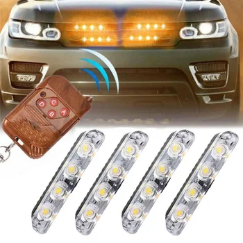 Wireless Remote+ 12V 16-LED Car Amber Strobe Light Bar Dash Lamp 12V 16W Great For Interior Headlines
Wireless Remote+ 12V 16-LED Car Amber Strobe Light Bar Dash Lamp 12V 16W Great For Interior Headlines